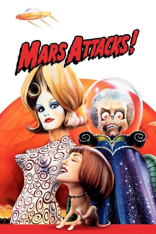 Movie poster for Mars Attacks!