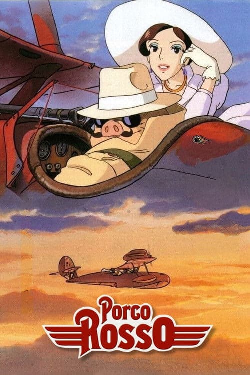Movie poster for Porco Rosso