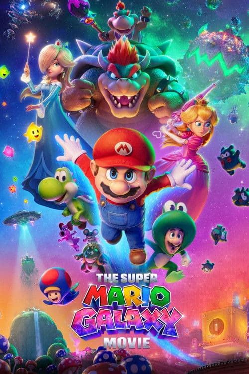 Movie poster for The Super Mario Galaxy Movie