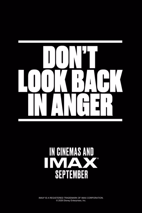 Filmaffisch for Oasis: Don't Look Back in Anger