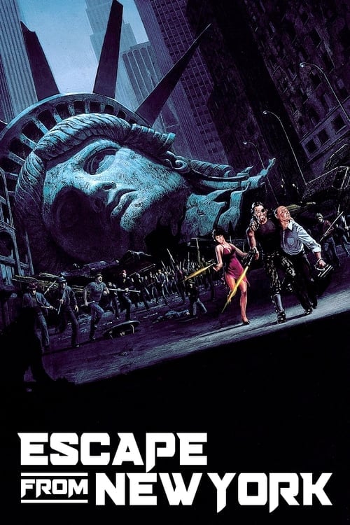 Movie poster for Escape from New York