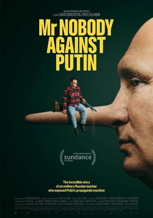 Movie poster for Mr. Nobody Against Putin