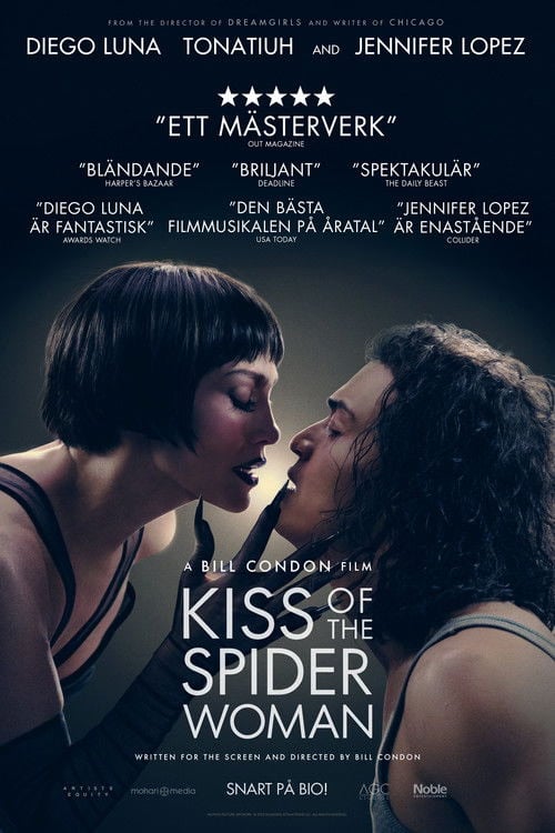 Movie poster for Kiss of the Spider Woman