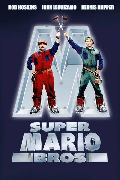Movie poster for Super Mario Bros.