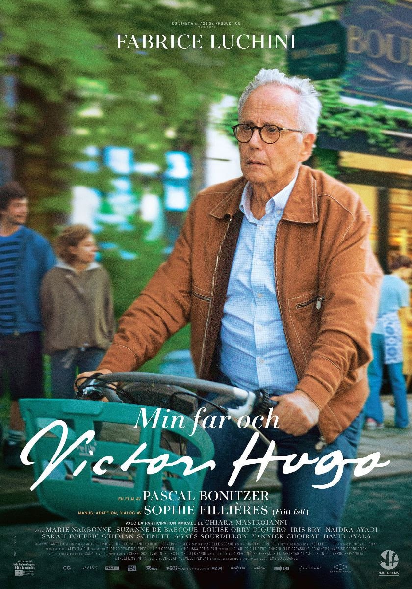 Filmaffisch for Min far och Victor Hugo
