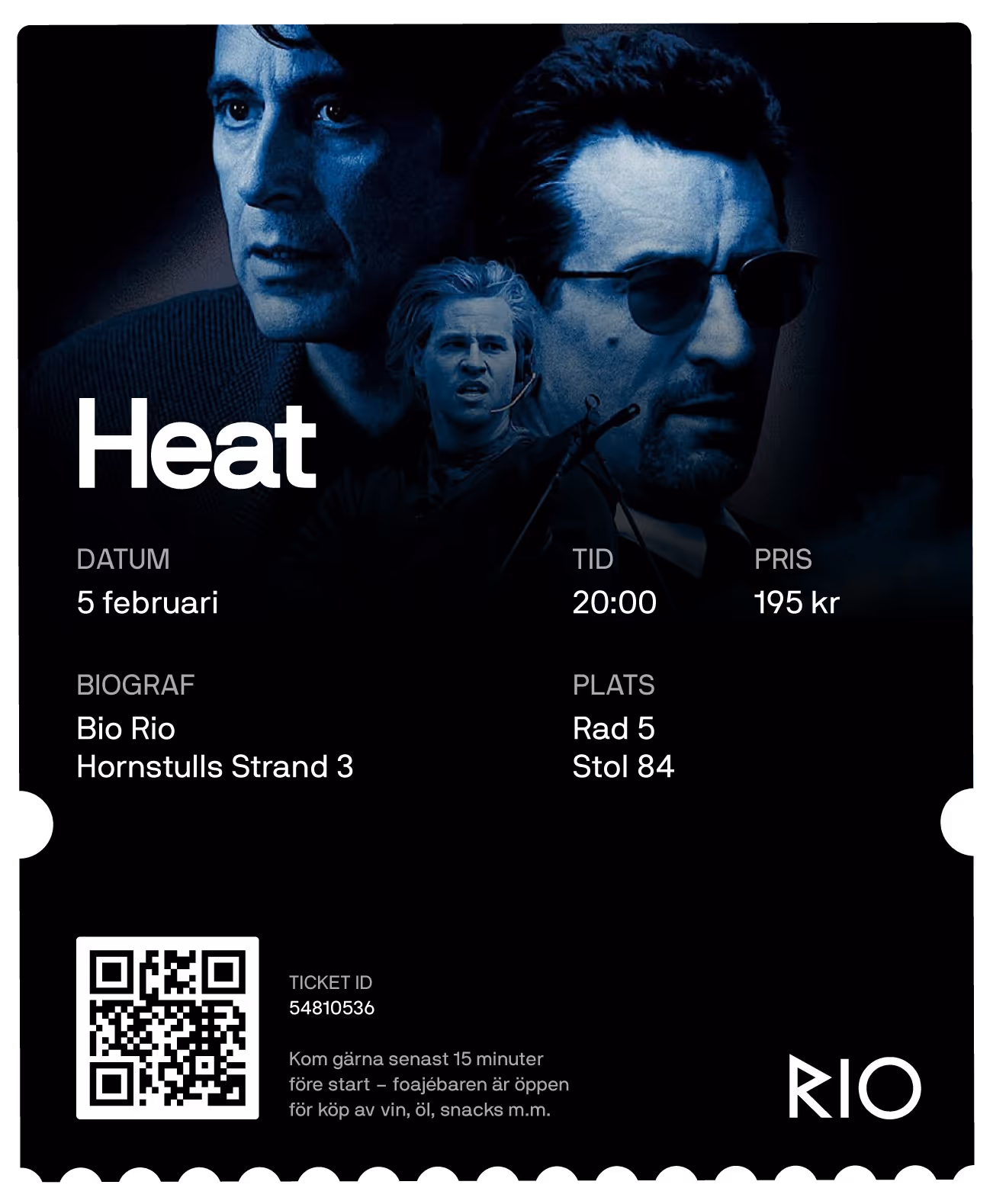 Heat ticket