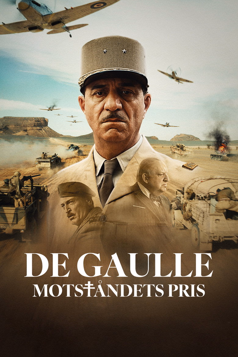Filmaffisch for De Gaulle: Motståndets pris
