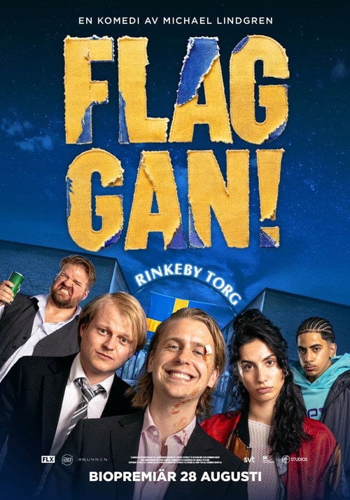 Filmaffisch for Flaggan