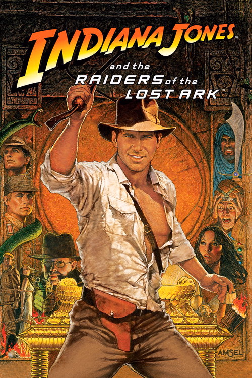 Filmaffisch for Indiana Jones: Raiders of the Lost Ark