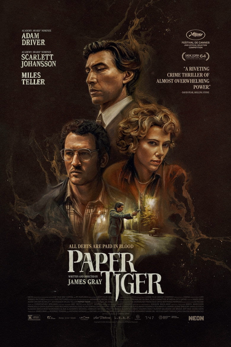Filmaffisch for Paper Tiger