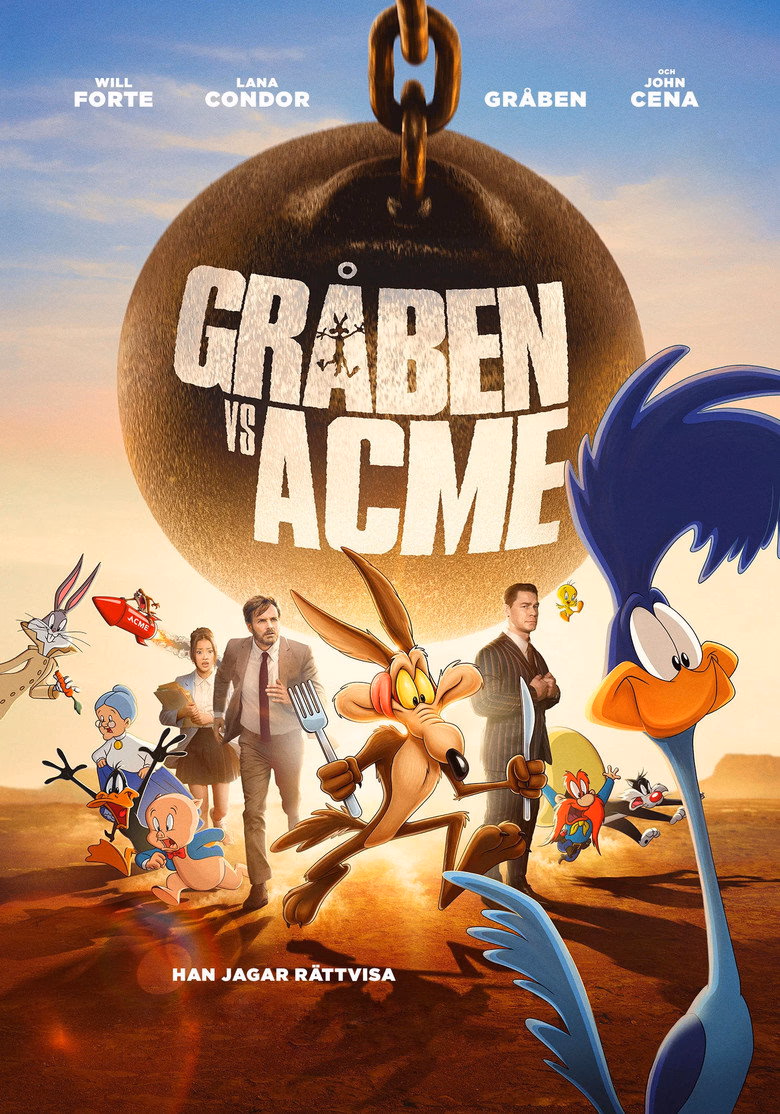 Filmaffisch for Gråben vs ACME