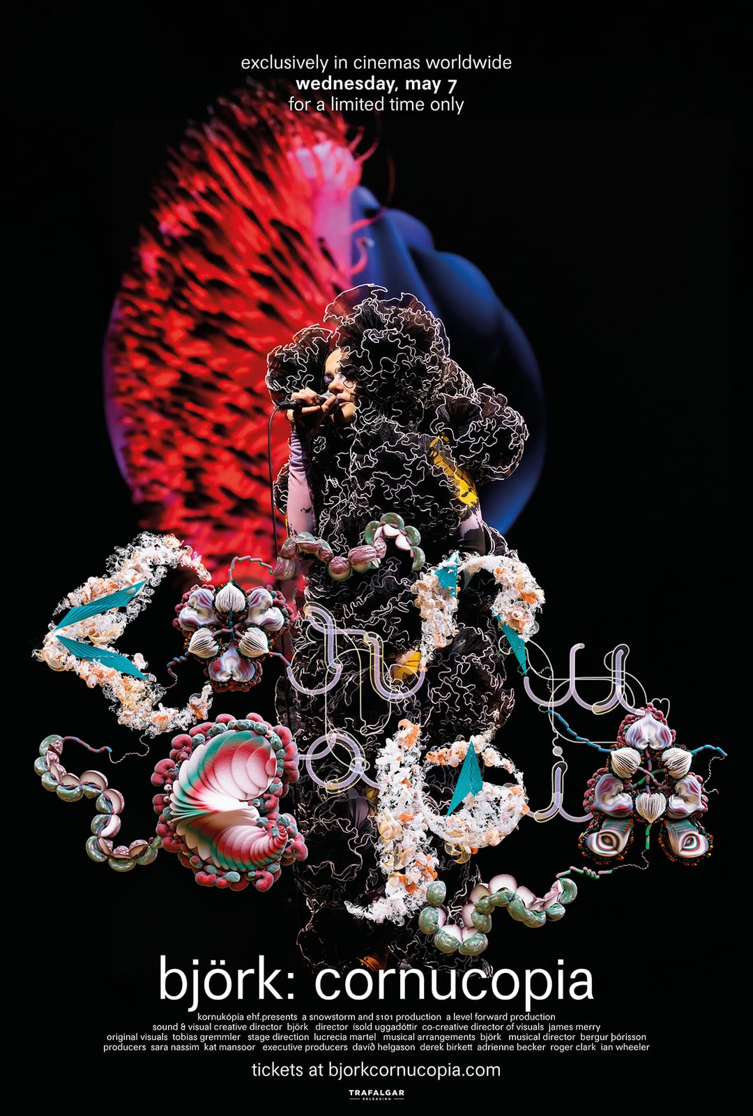 Movie poster for Björk: Cornucopia