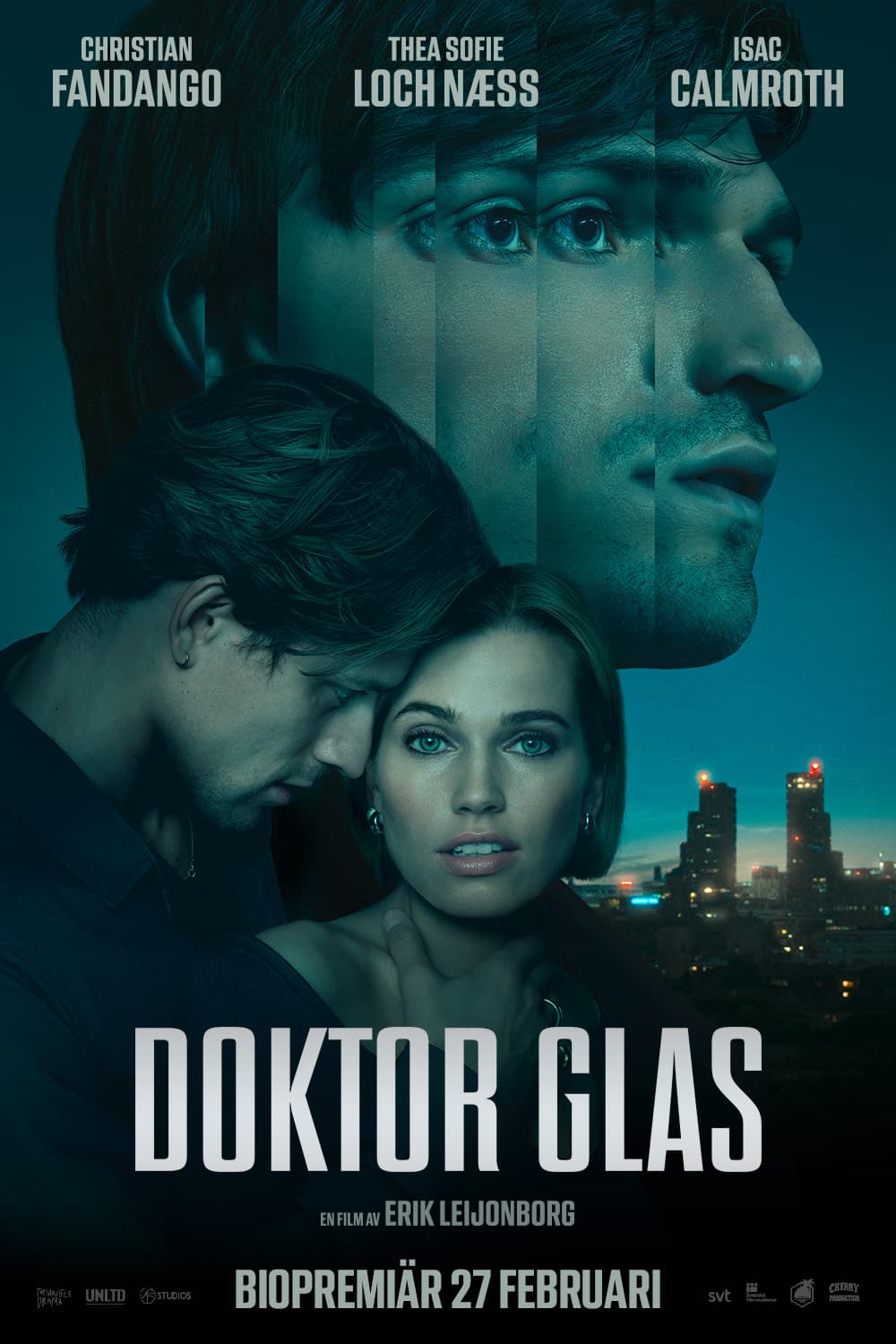Filmaffisch for Doktor Glas
