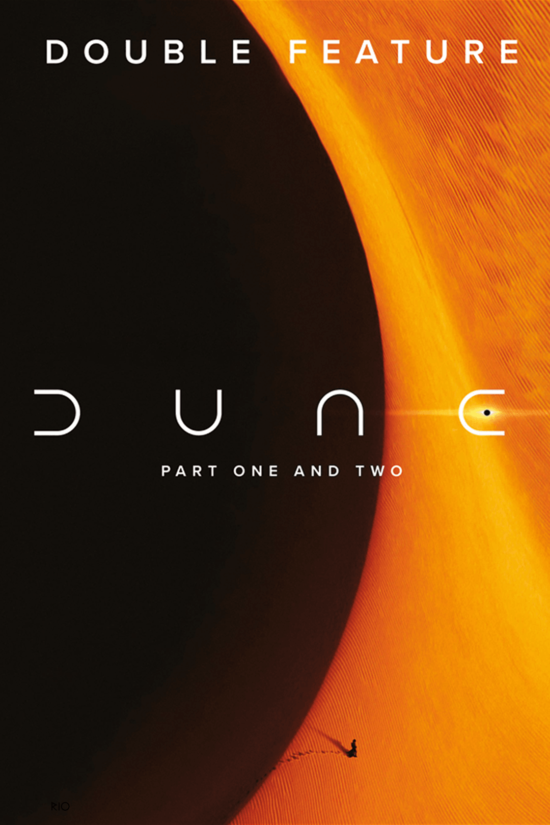 Movie poster for Dune: Part One + Two