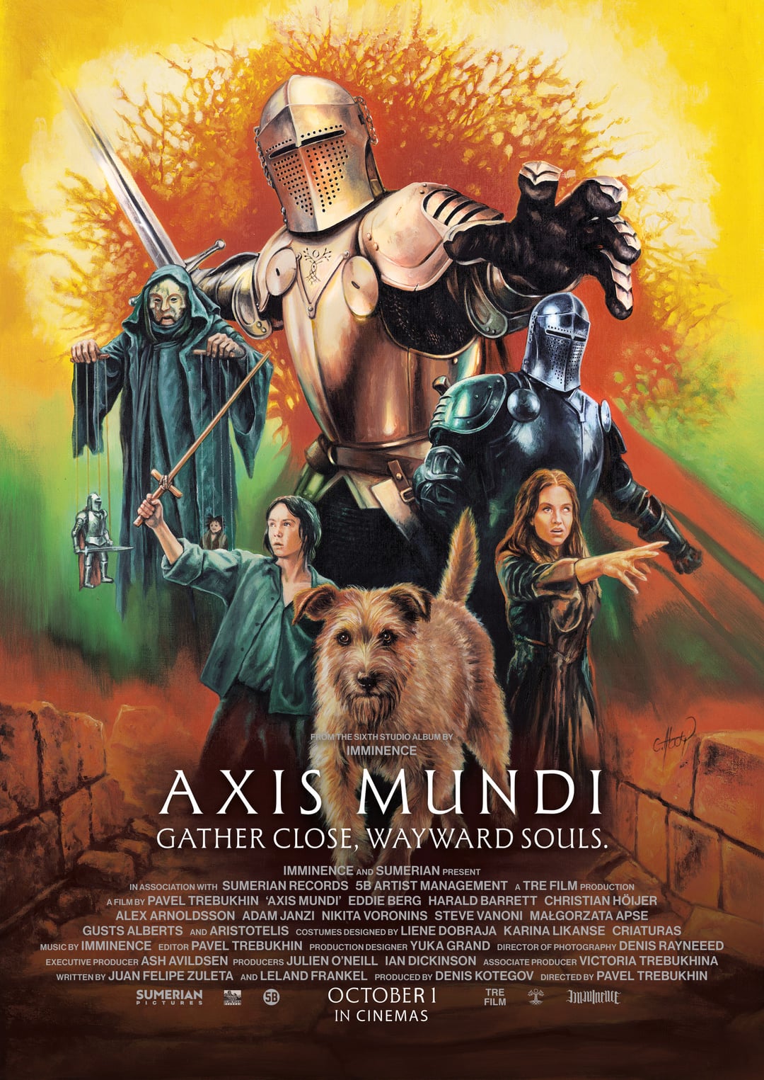 Filmaffisch for Imminence: Axis Mundi Albumovie