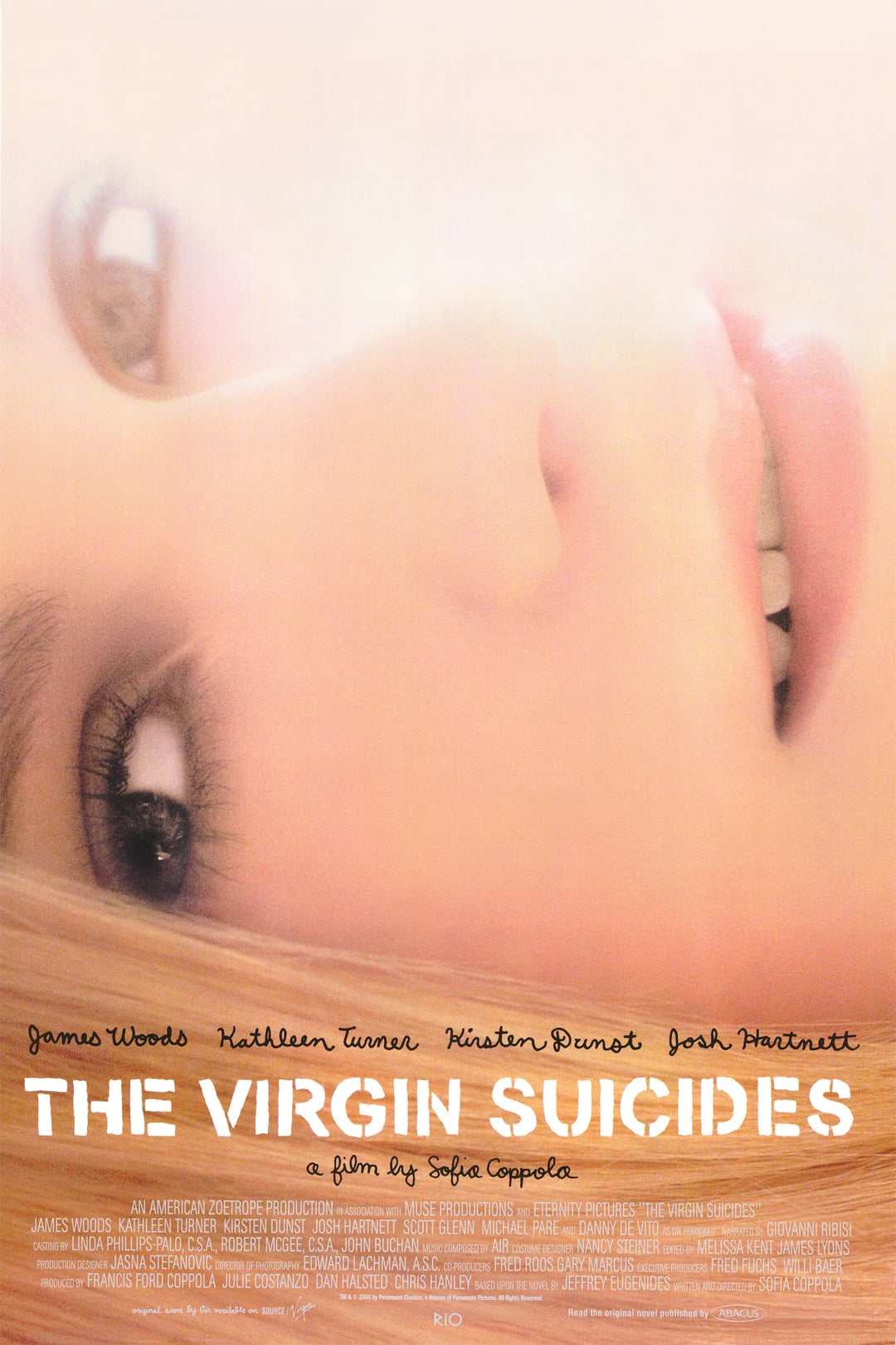 Filmaffisch for Virgin Suicides