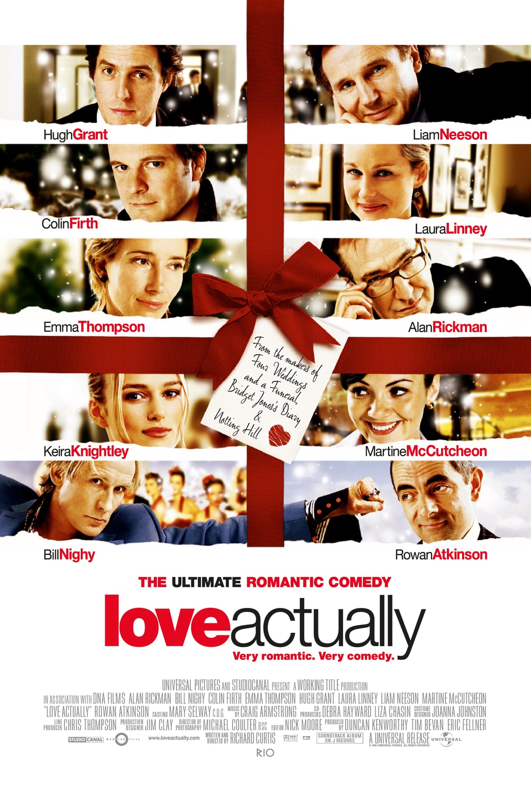 Filmaffisch for Love Actually